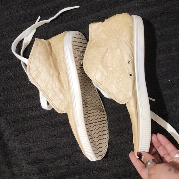 Civic Duty, Tvex paper bag high tops, 10, brown - Picture 3 of 4